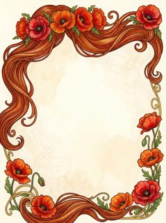 Poppy Hair Frame