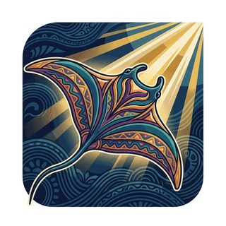 artistic-manta-ray