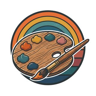 Art Palette Rainbow