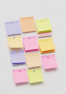 colorful sticky notes