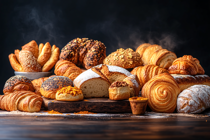 Assortment Of Freshly Baked Bread