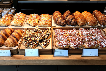 Assortment of Freshly Baked Pastries