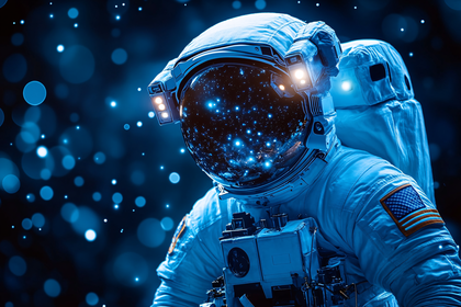 Astronaut In Space Suit