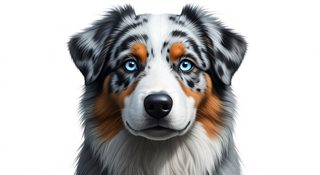 Australian Shepherd Portrait