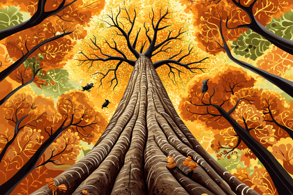 Autumn Canopy View