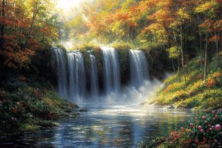 Autumn Cascade
