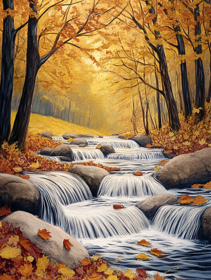 Autumn Cascade