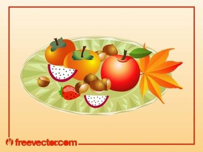 Autumn Food Free Vector