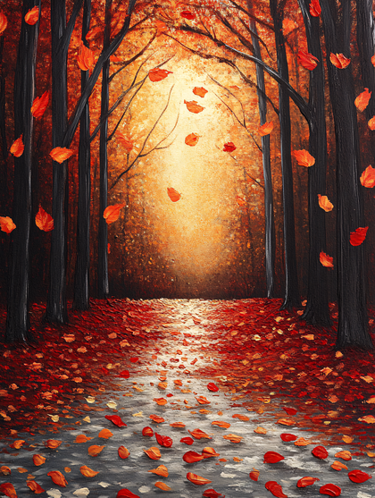 Autumn Forest Path