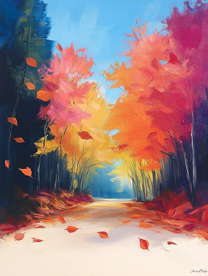 Autumn Forest Path