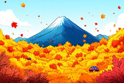 Autumn Mountain Landscape
