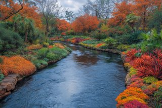 Autumn River Garden