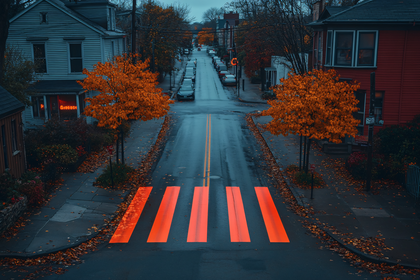 Autumn Street Scene