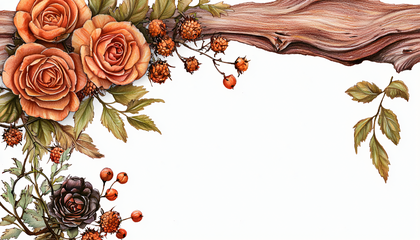 Autumnal Floral Arrangement