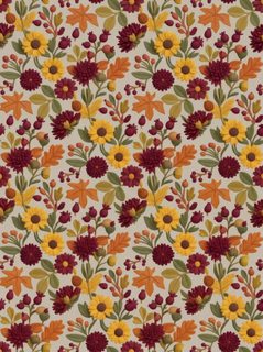 autumn flower pattern