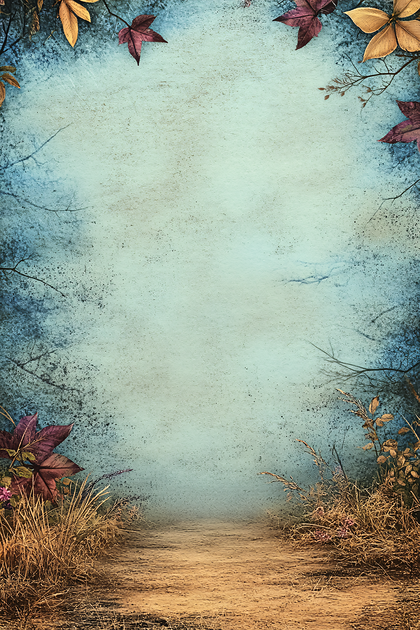 Autumnal Forest Background