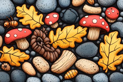 Autumnal Forest Floor