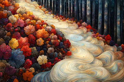 Autumnal Forest Path