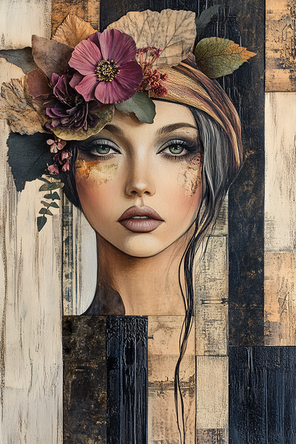 Autumnal Lady Portrait