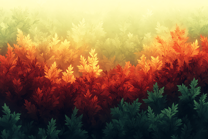 Autumnal Leaf Canopy