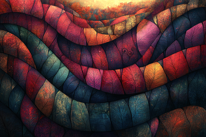 Autumnal Leaf Waves