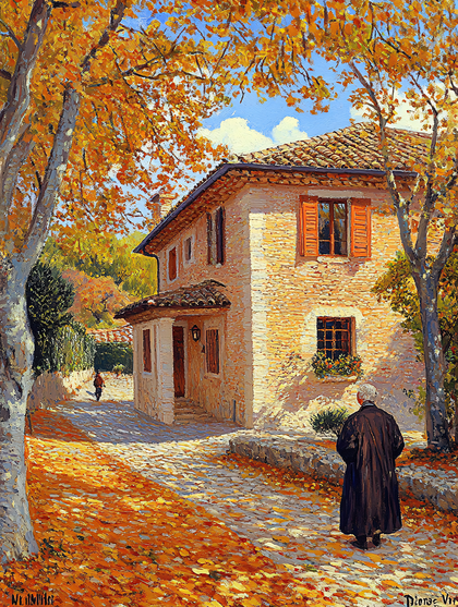 Autumnal Street Scene