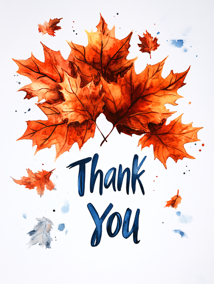 Autumnal Thank You