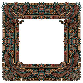aztec eagle border