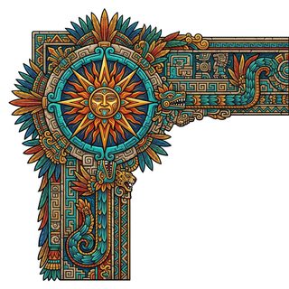 aztec sun frame