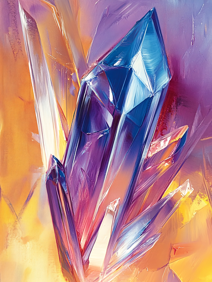 Azure Crystal Formation