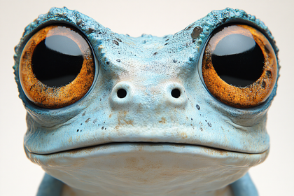 Azure Frog Gaze