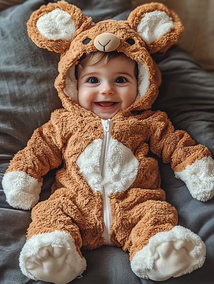 Baby In Animal Onesie
