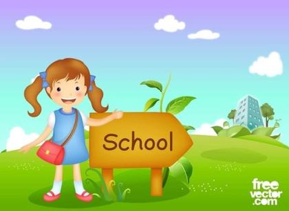 A Creative Trove of Back To School Vector Designs