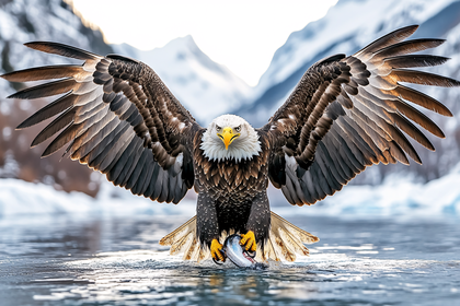 Bald Eagle Fishing Expedition