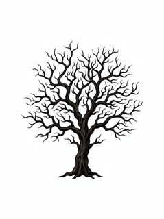 leafless winter tree
