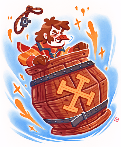 Barrel Rider Character