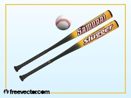 Baseball Bats Free Vector