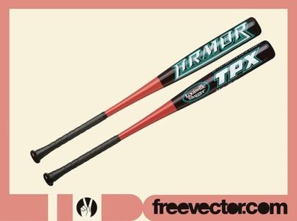 Baseball Bats Free Vector