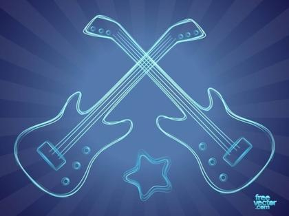 Bass Guitar Free Vector