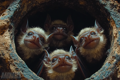 Bats In Cave