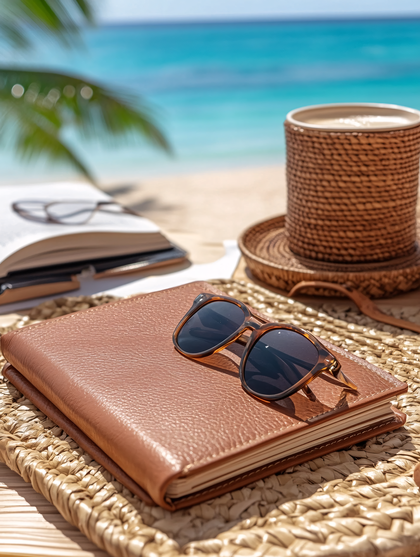 Beach Reading Still Life