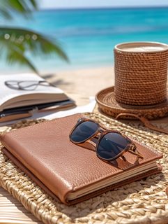 Beach Reading Still Life