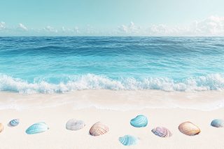Beach Serenity With Seashells