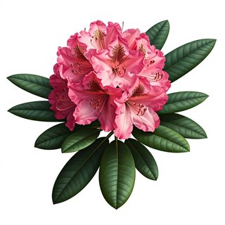 pink rhododendron flower