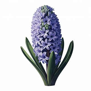purple hyacinth flower