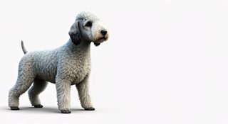 bedlington terrier dog