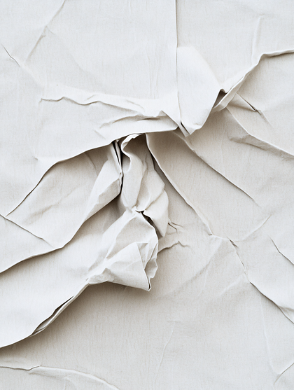 Beige Crumpled Fabric