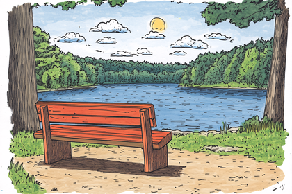 Bench by the Lake