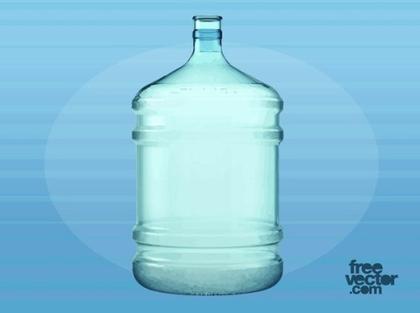 Big Plastic Water Bottle Free Vector