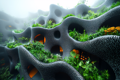 Biophilic Futuristic Architecture